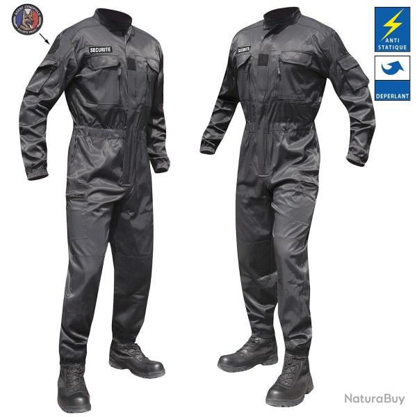 Combinaison Patrol Equipement Platinium Performance Spandex Noir