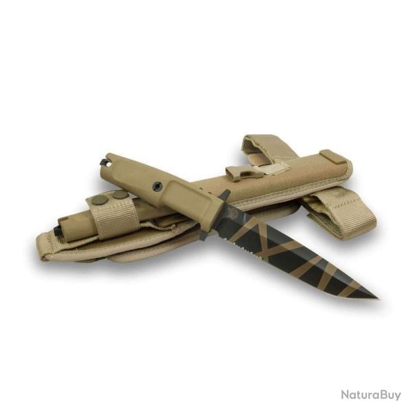 Couteau � lame fixe Extrema Ratio MOSCHIN - Beige