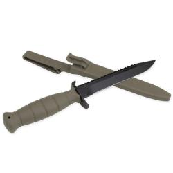 Couteau de survie Glock FM 81 avec scie - Vert