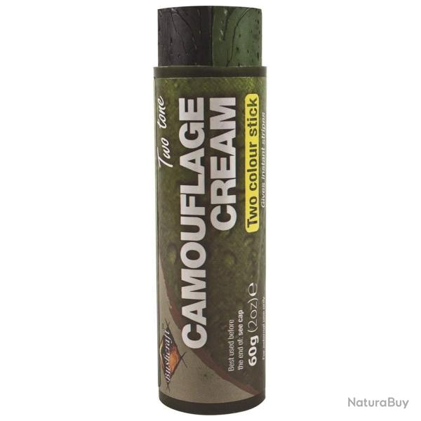 Crme de camouflage BCB Tube 60g - Vert / Noir