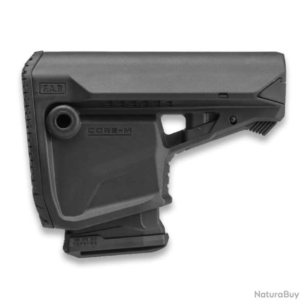 Crosse M4 avec porte-chargeur int�gr� pour tubes Mil-Spec ou Com-Spec FAB Defense GL-CORE M - Noir