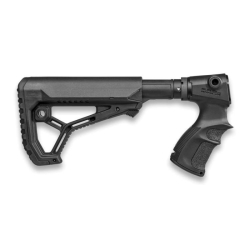 Crosse r&eacute;tractable et poign&eacute;e pistolet FAB Defense AGR 870 FK - pour Remington 870 - Noir