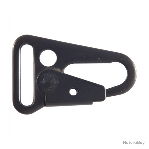 Anneau de grenadire fixation bretelle HK Style Snap Hook Blue Force Gear - Noir