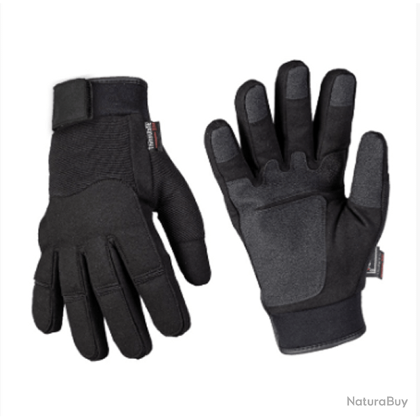 Gants d hiver Mil Tec Army Noir