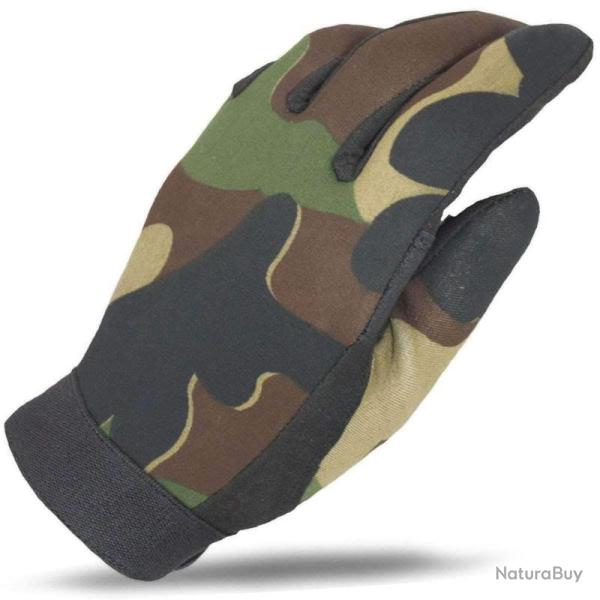 Gants en noprne Bulldog Tactical Gear Woodland