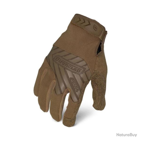 Gants Ironclad Command Pro compatibles cran tactile Coyote