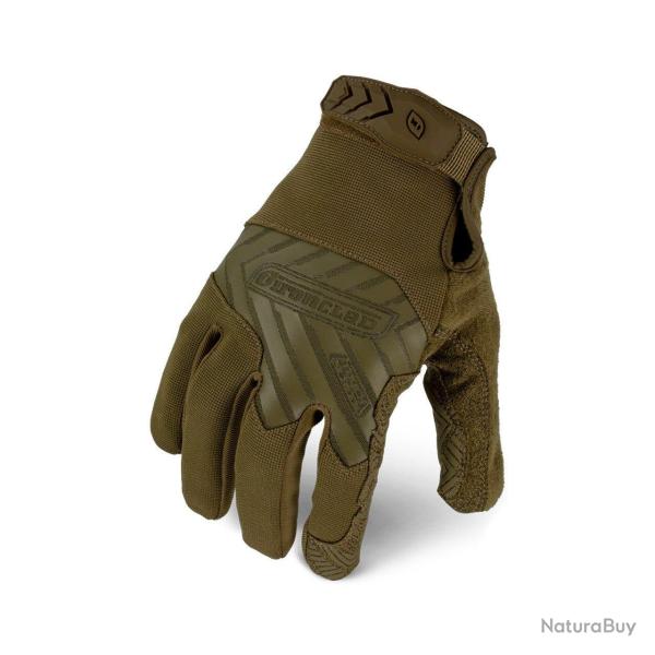 Gants Ironclad Command Tactical Grip compatibles cran tactile Coyote