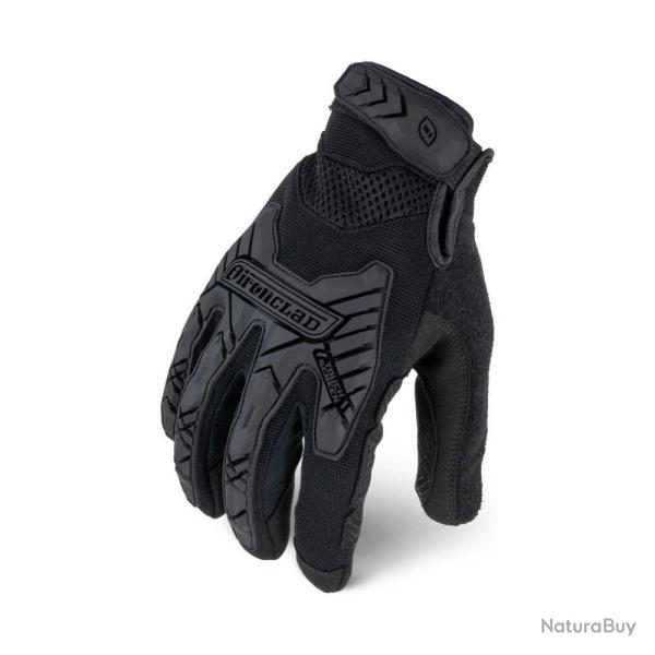Gants Ironclad Command Tactical Grip Impact compatibles cran tactile Noir