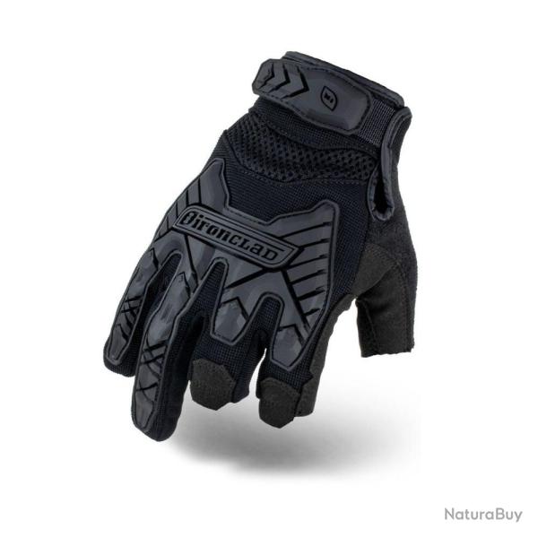 Gants Ironclad Tactical Impact Trigger compatibles cran tactile Noir