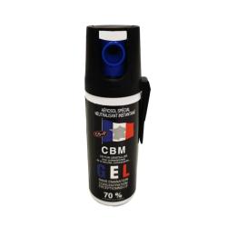 A&eacute;rosol de d&eacute;fense CBM gel lacrymog&egrave;ne CS + Capot Standard 50 ml - Autre / 50 ml