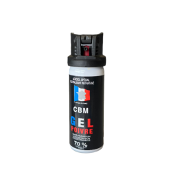 A&eacute;rosol de d&eacute;fense CBM Gel au poivre OC + Capot Clapet 50 ml - Autre / 50 ml / Capot Clapet