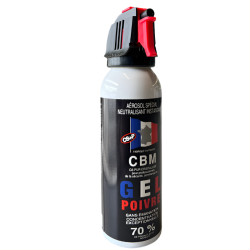 A&eacute;rosol de d&eacute;fense CBM Gel au poivre OC + Capot Accusol 100 ml - Autre / 100 ml / Capot Accusol