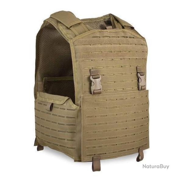 Gilet porte-plaques Mission Alert Bulldog Tactical Gear - Coyote