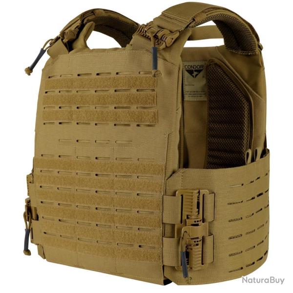 Gilet porte-plaques Condor Vanquish RS - Coyote / L - XL