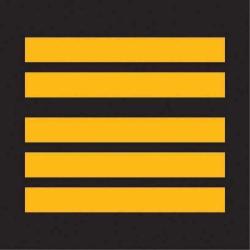 Grade Gendarmerie Mobile - Noir / Commandant