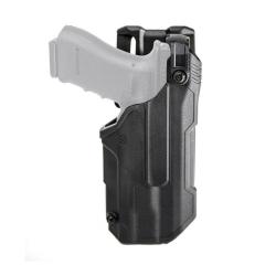 Holster Blackhawk T-Series LD3 LB Duty Glock Glock 17/19/22&23(non gen5)/31/32/45 + TLR 7/8 - Noir /