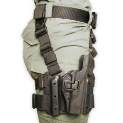 Holster de cuisse Blackhawk Serpa&reg; Level 2 - Noir / Glock 17 / 19 / 22 / 31 / Gaucher