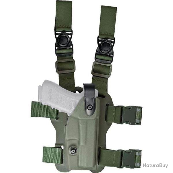 Holster de cuisse Vega PTP - Vert / HK USP / Droitier