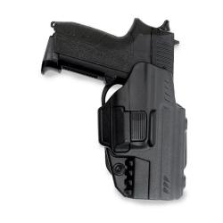 Holster &agrave; r&eacute;tention GK Pro Glock 17/19 inject&eacute; port haut r&eacute;glable 5 positions - Noir / Glock 17 / 19