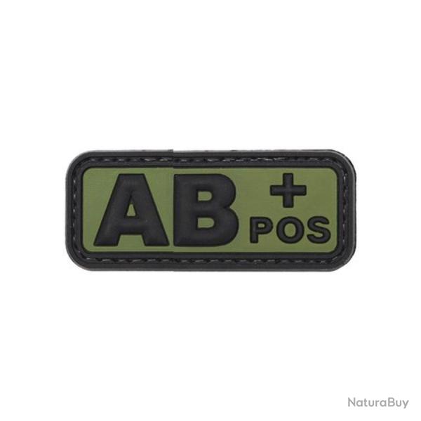 Identifiant de groupe sanguin Mil-Spec ID - Vert olive / AB +