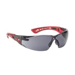 Lunettes Boll&eacute; Safety SI Rush+ avec verre fum&eacute; - Fum&eacute;