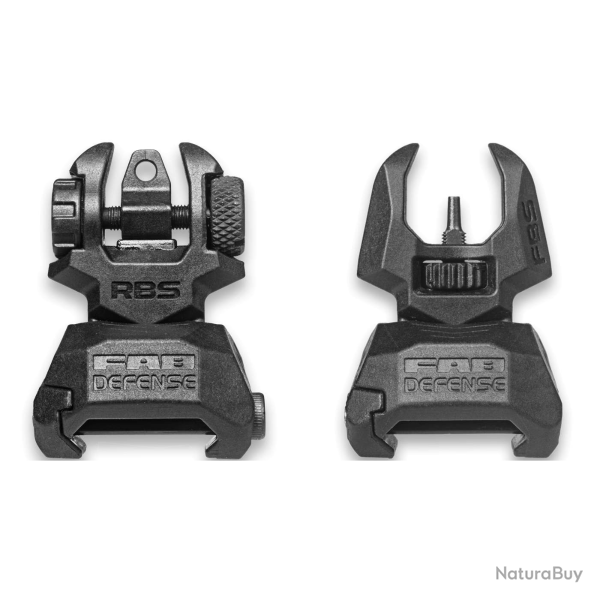 Organes de vis�e auxiliaires FAB Defense FRBS Kit - Noir