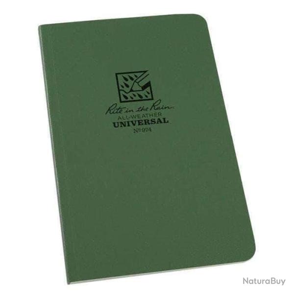 Papier �tanche Rite In The Rain Universal Field Book 974 - Vert olive