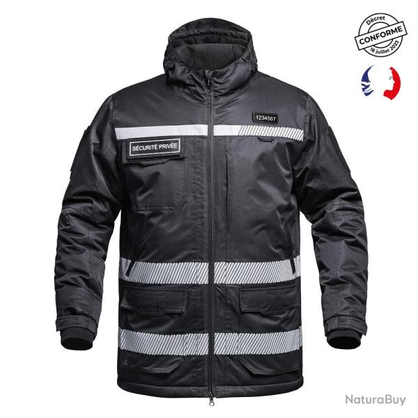Parka A10 Equipment Hardshell S�CU-ONE WF 150 haute visibilit� - Noir / XS