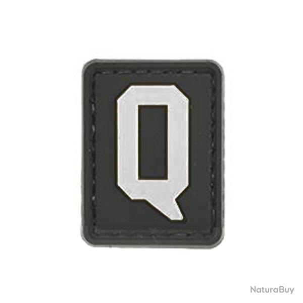 Patch de Lettre Morale - Blanc / Q