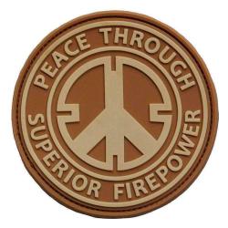 Patch Peace - Coyote
