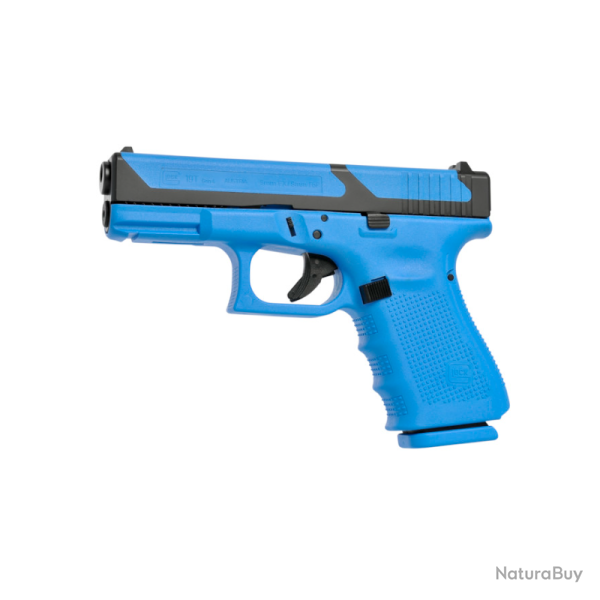 Pistolet d'entra�nement Glock G19T FX FOF PS Gen 4 cal. 9 mm - Bleu / Compact