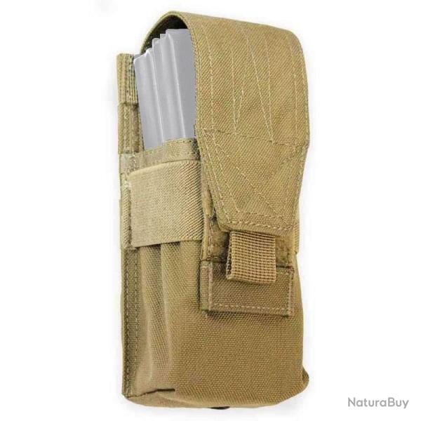 Porte-chargeur AK / AR15 1X2 Bulldog Tactical Gear - Coyote