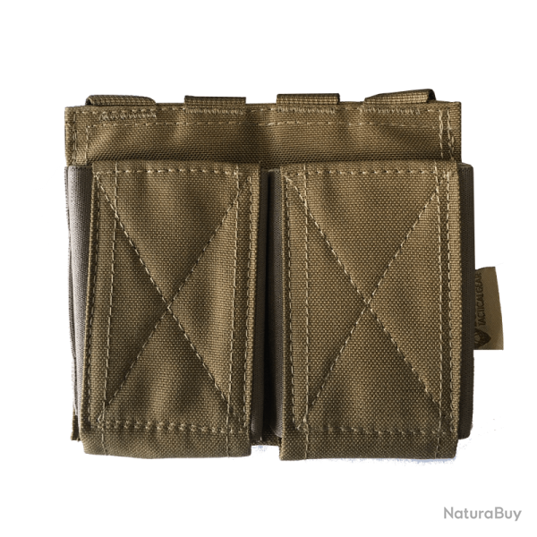 Porte-chargeur Double Elasticated Mag Bulldog Tactical Gear - Coyote