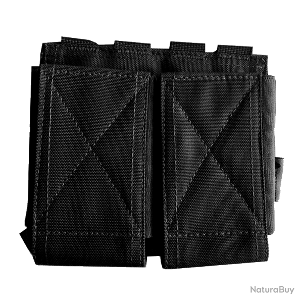 Porte-chargeur Double Elasticated Mag Bulldog Tactical Gear - Noir