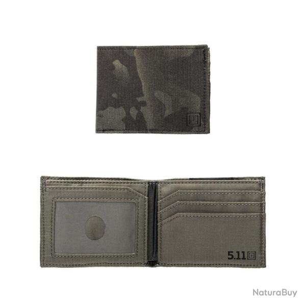 Portefeuille 5.11 Tactical Tracker Bi-Fold 2.0 - Multicam Black