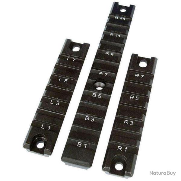 Rail Picatinny UTG MIL-STD (X3) - Noir