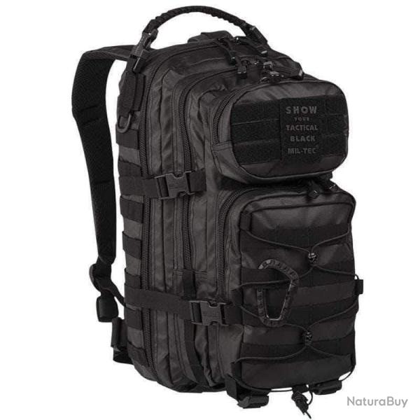 Sac � dos Mil-Tec US Assault Black 20L - Noir / 20 L