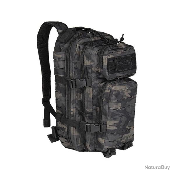 Sac � dos Mil-Tec US Assault Laser Cut 20L - Camo sombre / 20 L