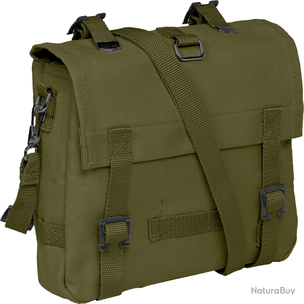 Sacoche Brandit Shoulder Small toile de coton bandouli�re - Vert olive