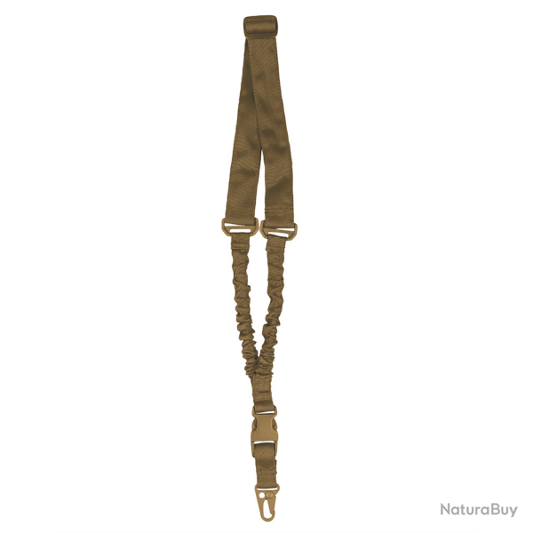 Sangle pour arme 1 point Mil-Tec Basic Bungee - Coyote