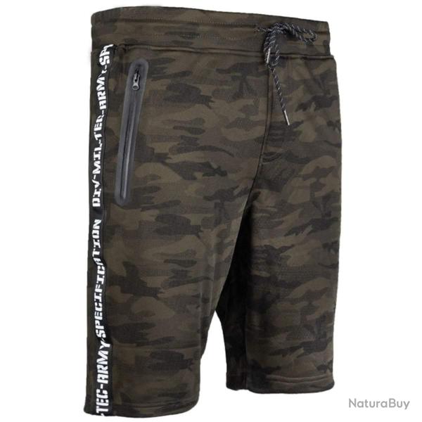 Short d entranement Mil Tec Woodland