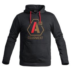 Sweat A10 Equipment SIGNATURE GEN 1 &agrave; capuche en 65 Logo Tan rouge