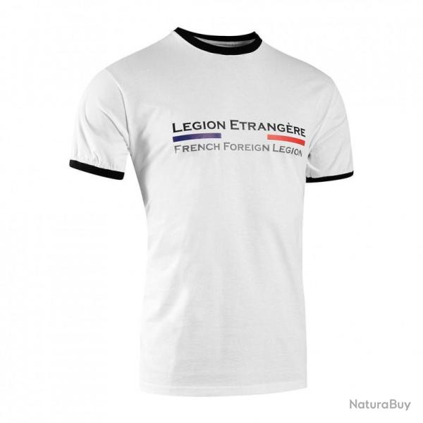 T shirt Ares French Foreign Legion Blanc