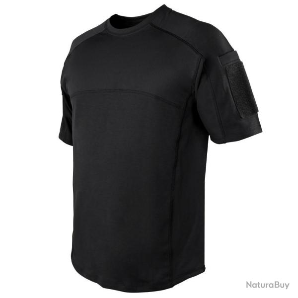 T shirt Condor Trident Battle Top Noir