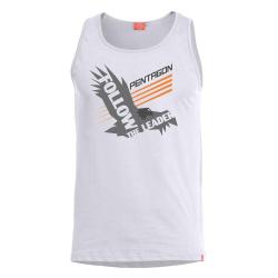 T shirt d&eacute;bardeur Pentagon ASTIR FOLLOW THE LEADER Blanc