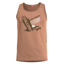 T shirt d&eacute;bardeur Pentagon ASTIR FOLLOW THE LEADER Coyote