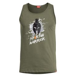 T shirt d&eacute;bardeur Pentagon ASTIR SPARTAN WARRIOR Vert olive