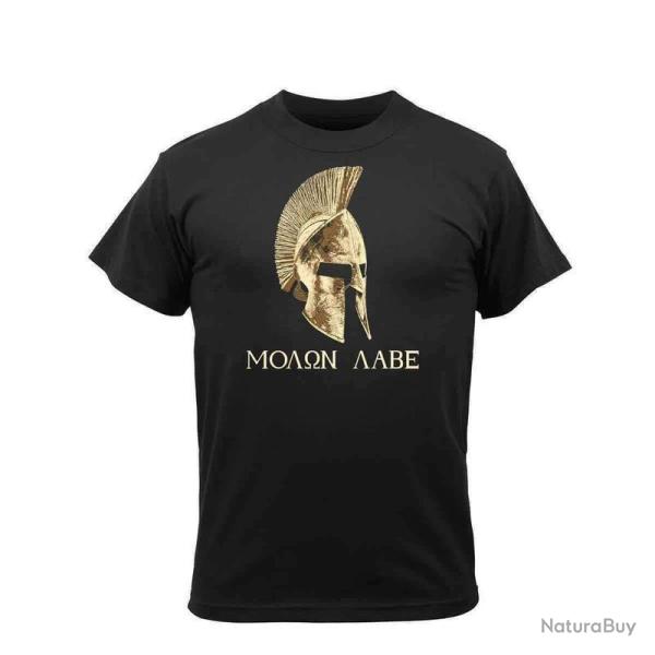T shirt Rothco Molon Labe Noir