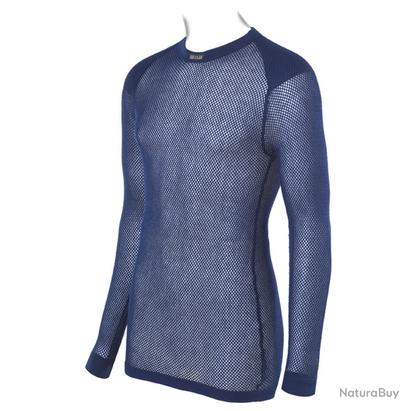 T shirt thermorgulateur Brynje Super Thermo Shirt w Inlay Bleu marine
