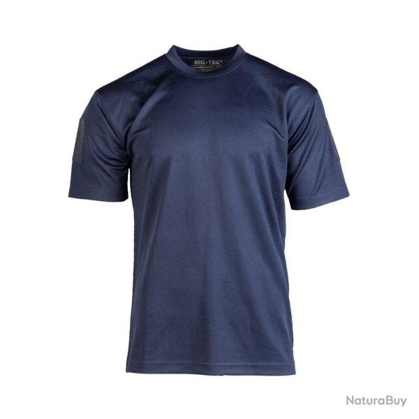 T shirt thermorgulateur Mil Tec Quick Dry Bleu marine